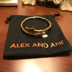 Alex and Ani arrow wrap bracelet